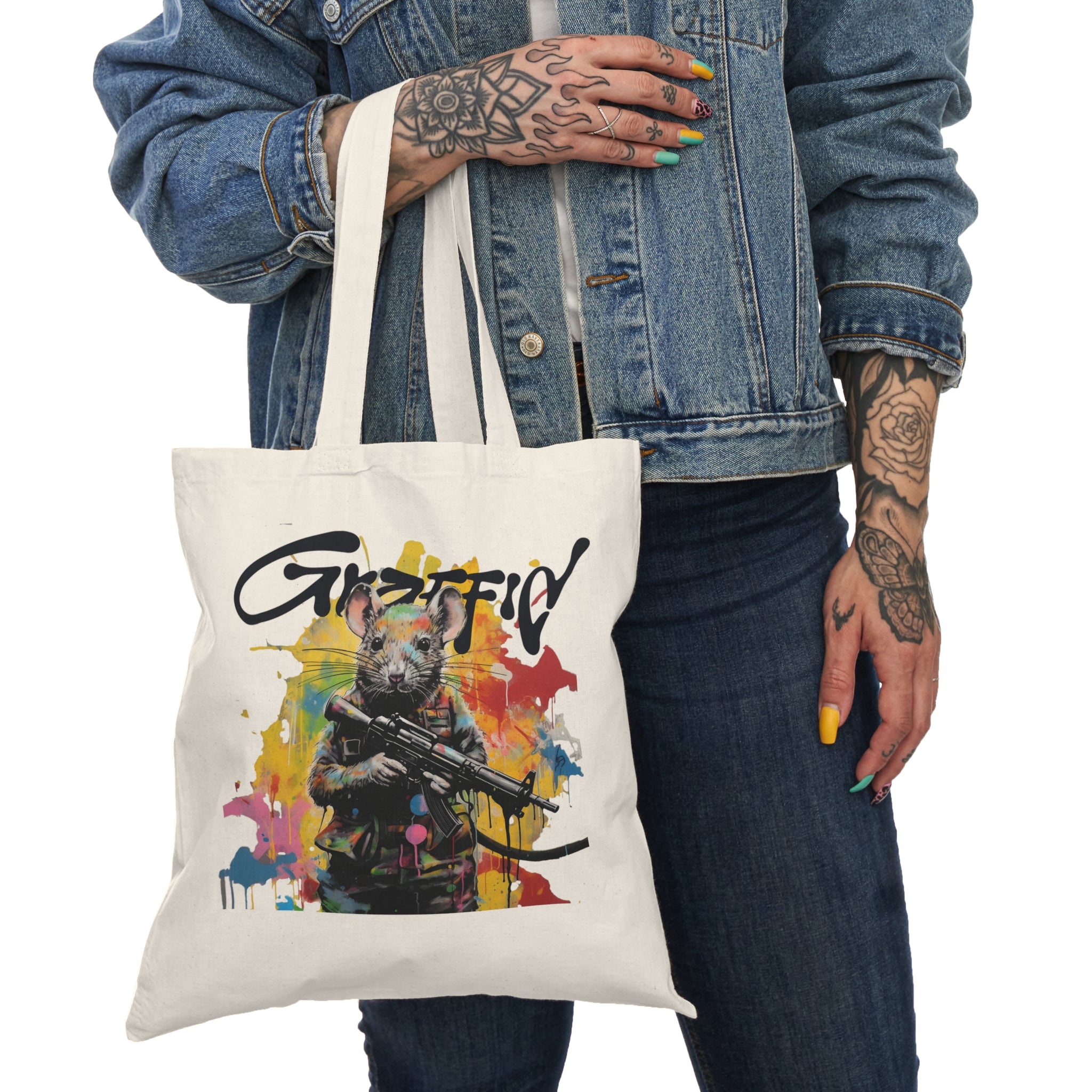 Graffid Tote Bag: 'Make Art Not War' Edition