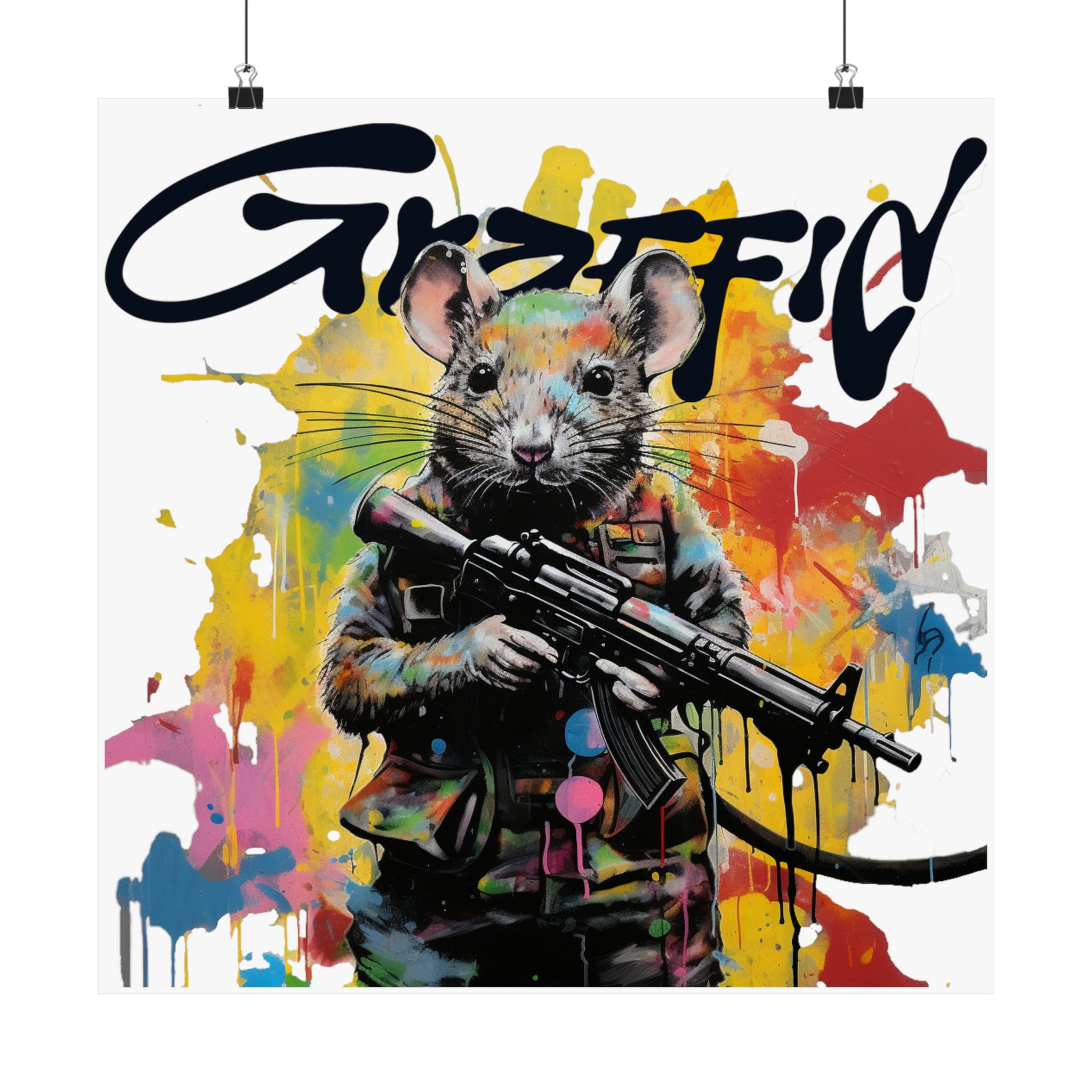 Graffid Posters: 'Make Art Not War' Edition