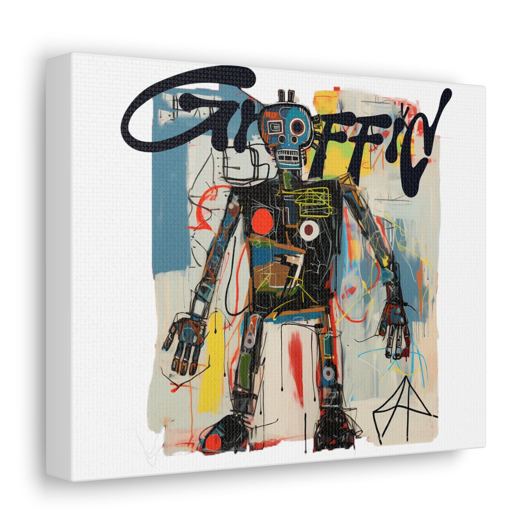 Graffid Robot Revolution Canvas