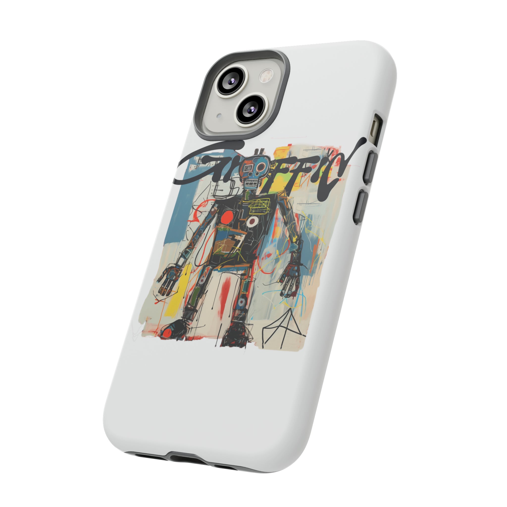 Graffid Robot Revolution iPhone Case
