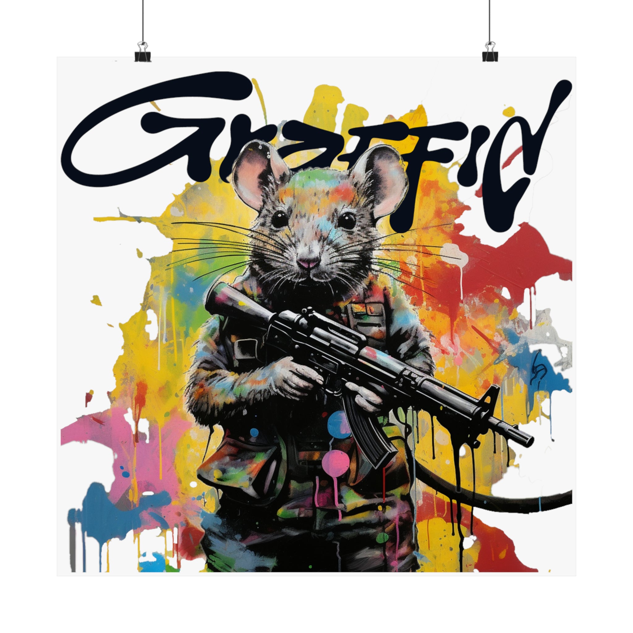 Graffid Posters: 'Make Art Not War' Edition