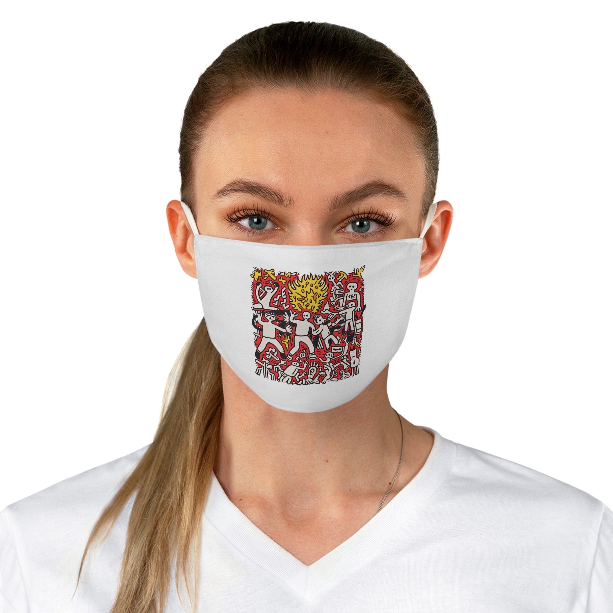 Urban Pulse: The vision of Peaceful Rebellion | Face Mask